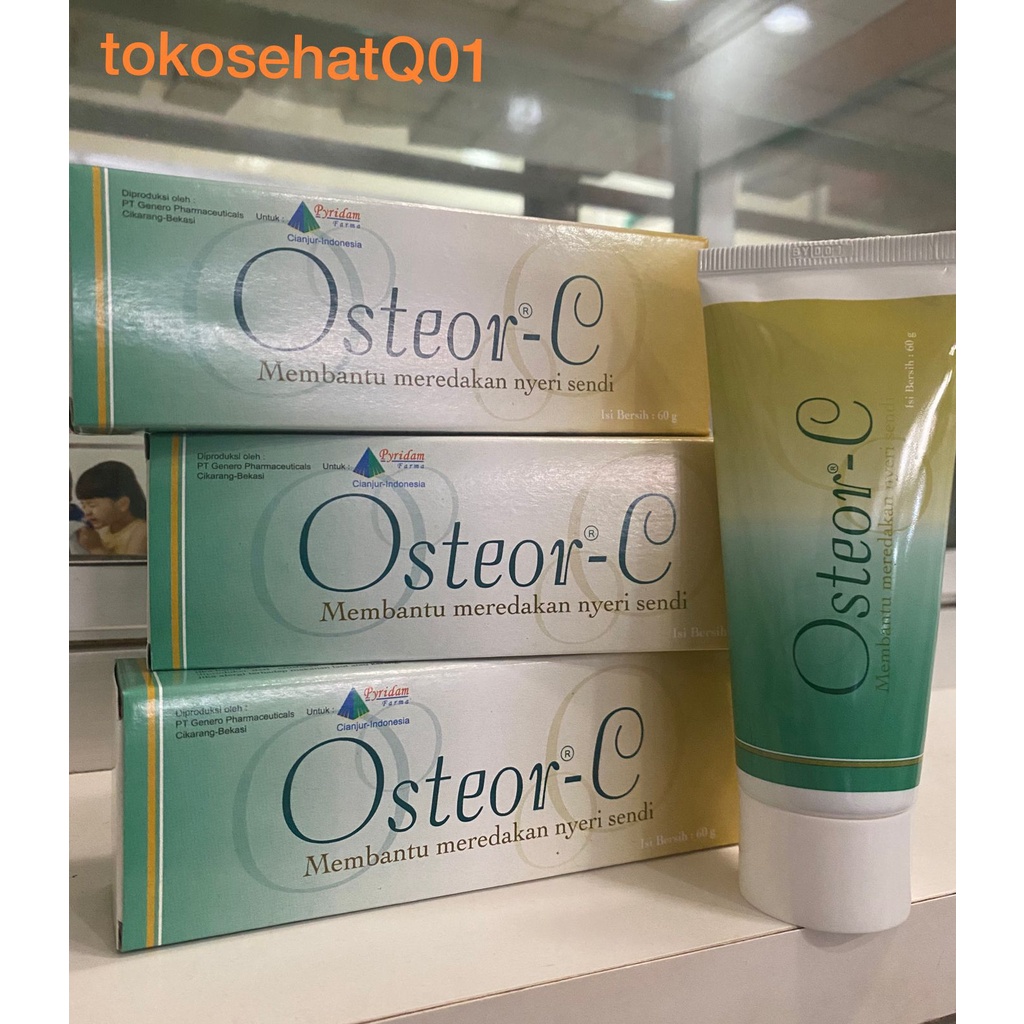 Osteor-C Krim 60gr/ Osteor C Cream / Meredakan Nyeri Sendi