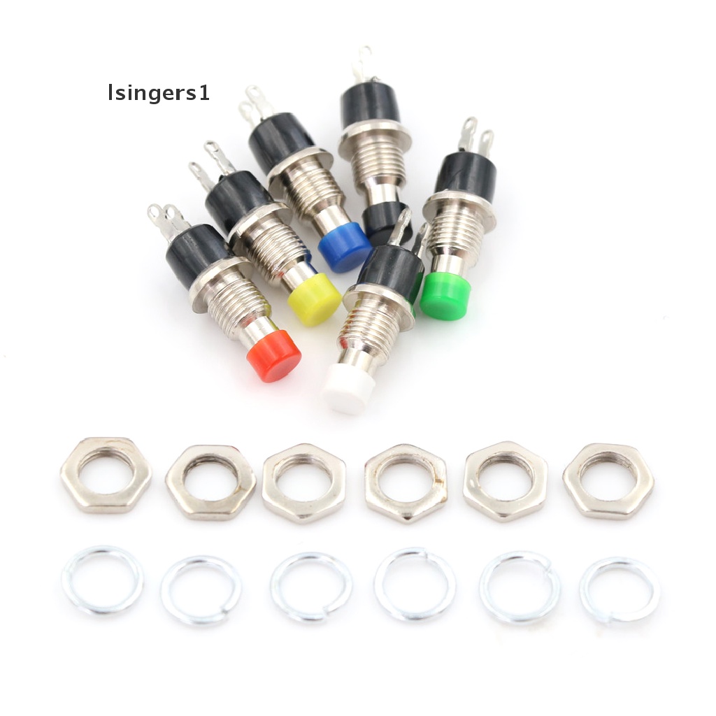 (lsingers1) 5pcs Saklar Tekan Momentary 5mm