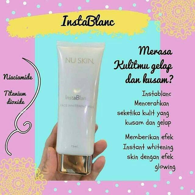 Instablanc Whitening Face Milk Indonesia