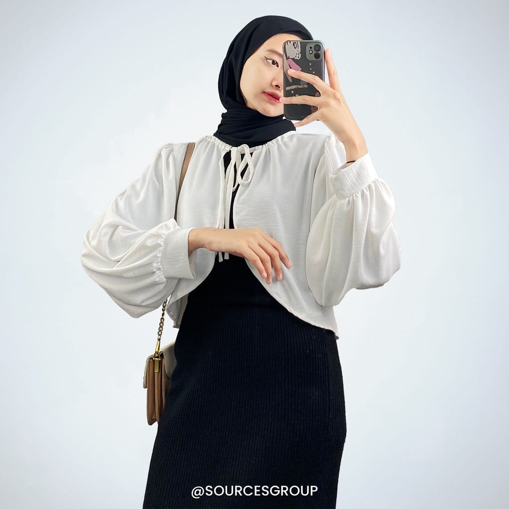 BEFAST - ZEC OOTD Cardigan perempuan HAIRA / Morina Outer CRINCLE / Outer Kekinian Remaja Wanita / Cardigan Polos Casual / Outfit Wanita Hijab / Pakaian Remaja ABG / Outer Terlaris / Trendy