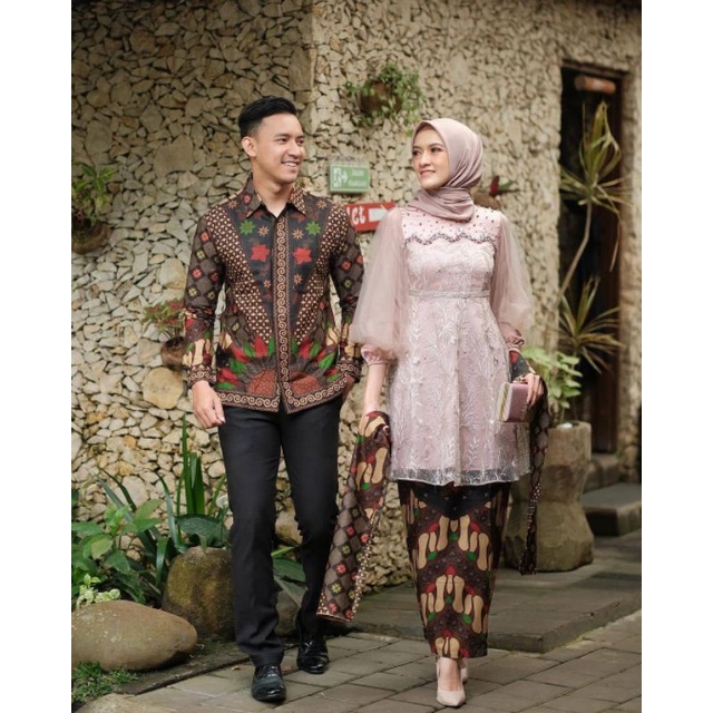 SET COUPLE ALFYSAGA (LUNA TUNIK BROWNIE)