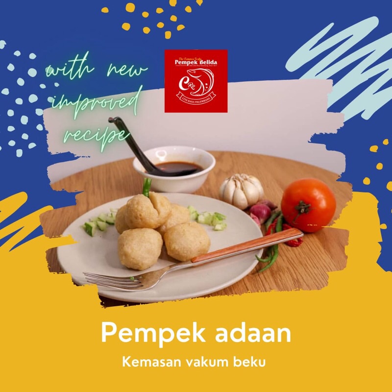 Pempek Palembang - Pempek Belida Surabaya, Jenis Pempek: ADAAN isi 8 pcs (Pempek Frozen)( pengiriman