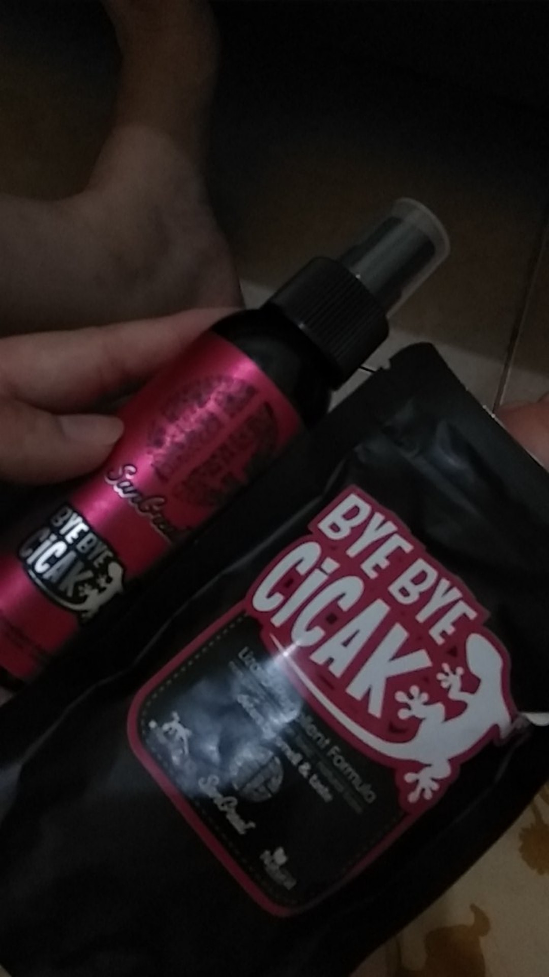 Paket Pengusir Cicak Bye Bye Cicak Gel Dan Spray