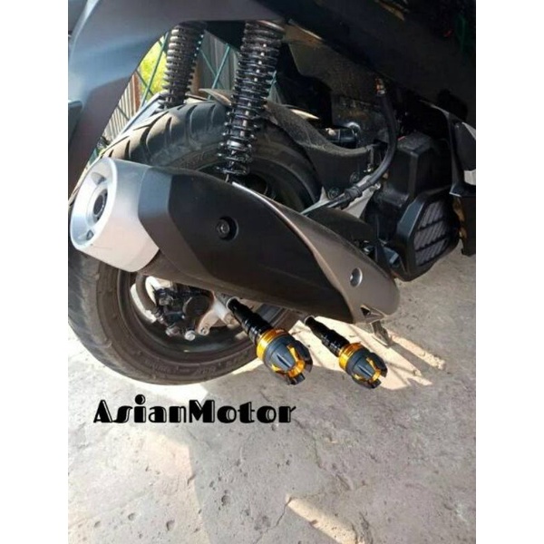 Jalu Knalpot Variasi Frame Slider Jalu Pelindung Knalpot Nmax R15 Vixion Vario 125 150 Mio Dll