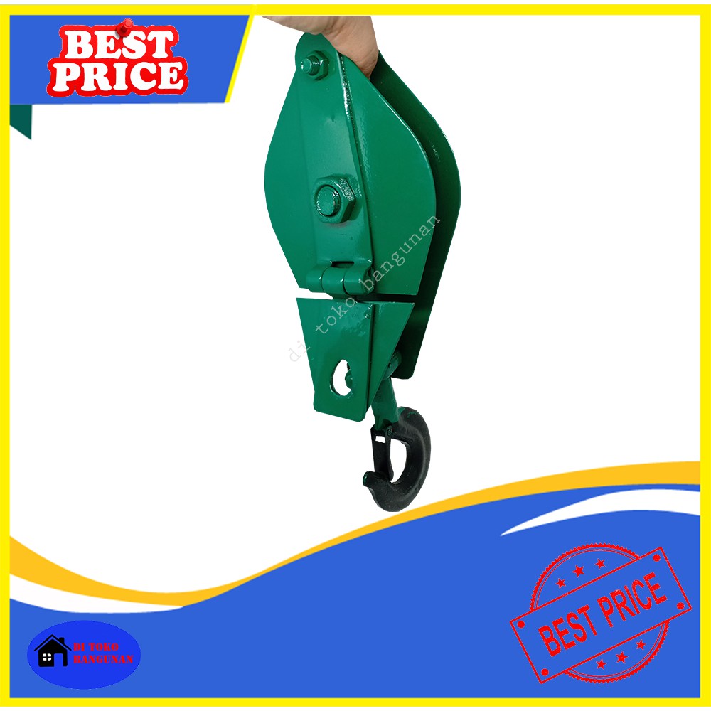 Kerekan Timba Katrol 4 Inch 1 Ton Rush