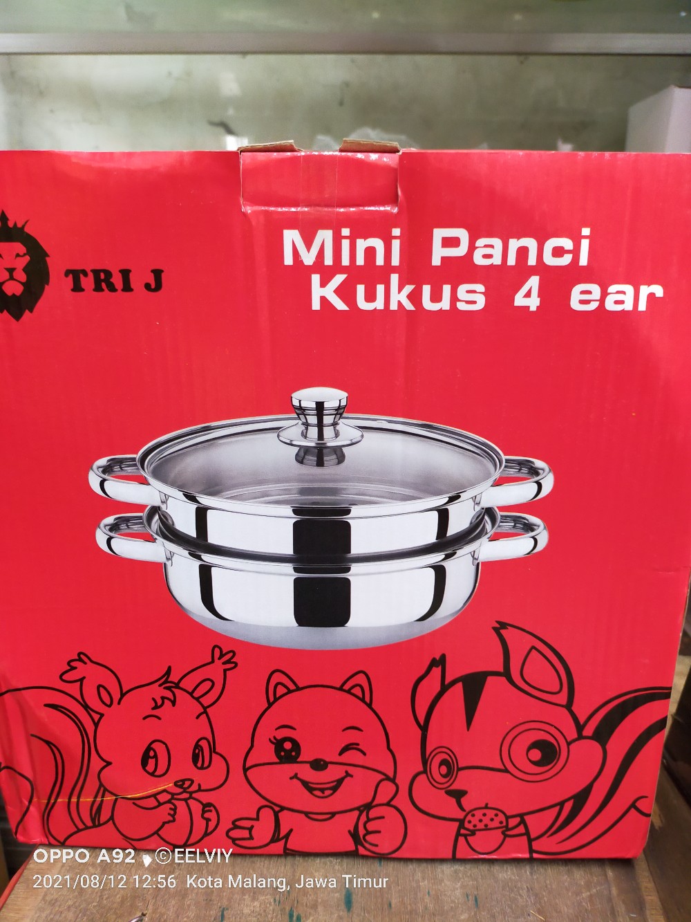 Gm Bear Panci Steamer Kukus Stainless 2 Tingkat -panci Steamer Stainless 2 Tingkat Kukusan Stainless