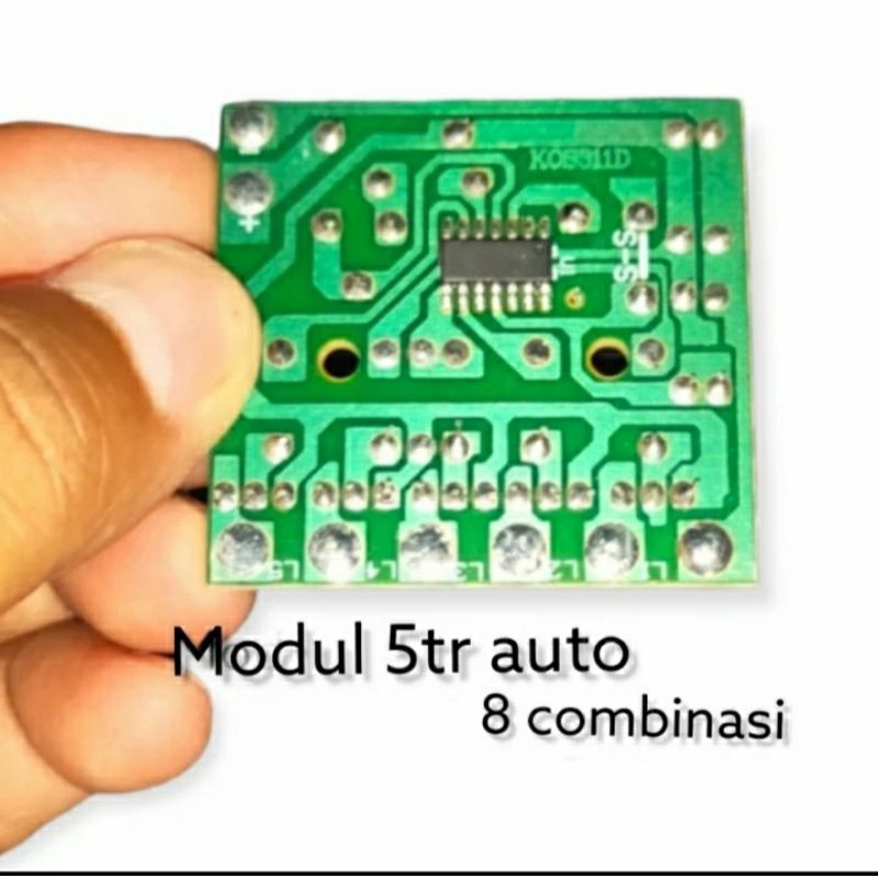 kit 5tr auto dc 12v modul strobo 8kombinasi otomatis jual per/10pcs