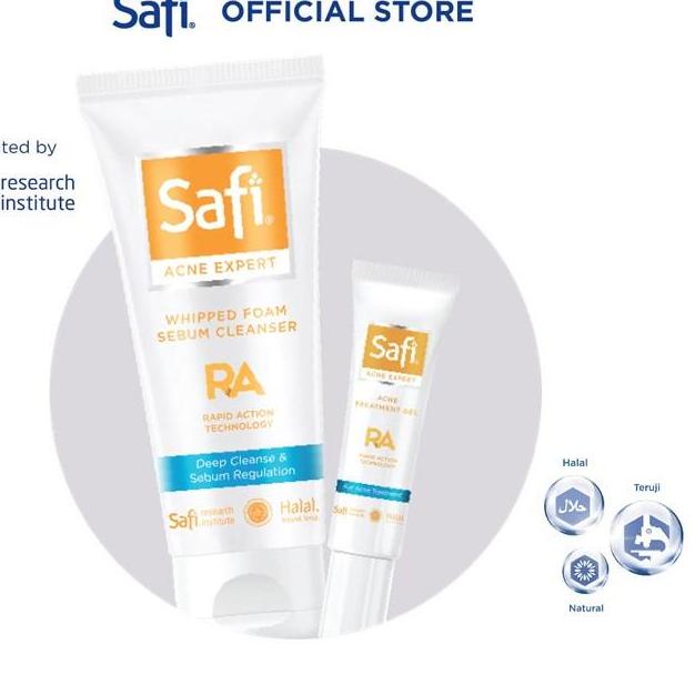 ♠ Safi Acne Expert Sebum Cleanser & Spot Gel Package ☇