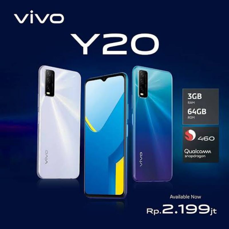 vivo y20 3/64 gb