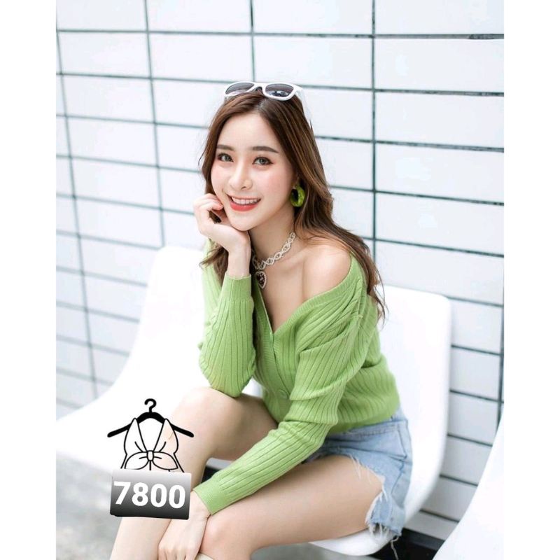 Vlovesjkt-8810 Cardigan rajut import murah|Outer rajut import|Outer import murah