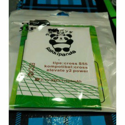 batt baterai Evercross s55 elevate y2 power merek rakkipanda