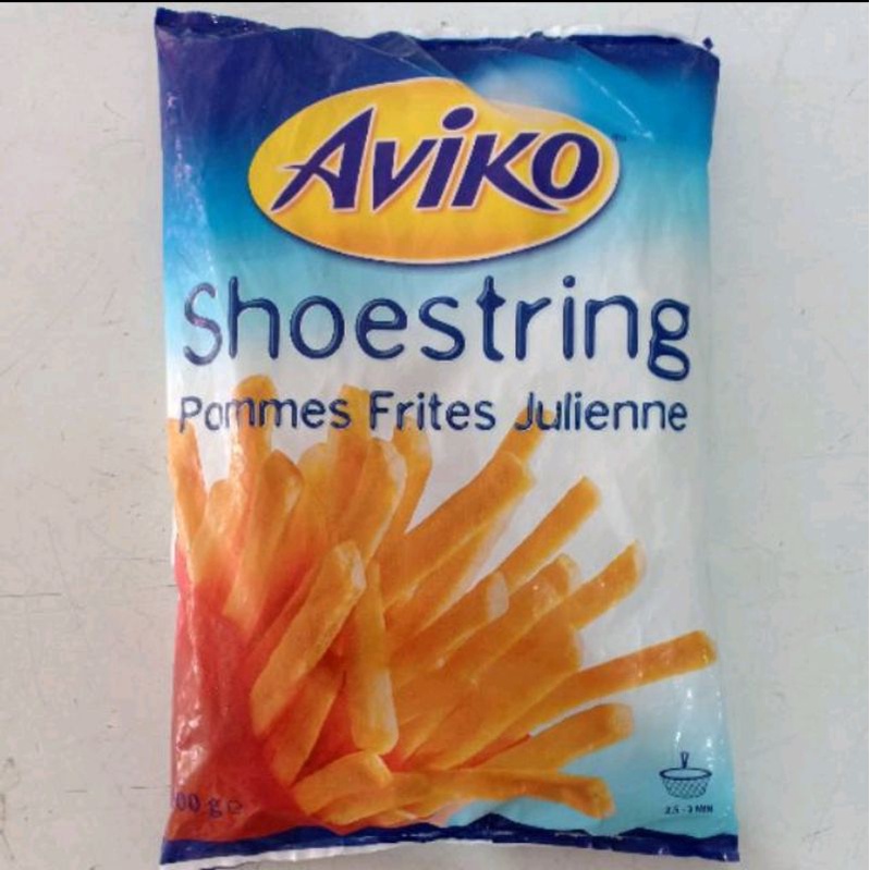 

Aviko Kentang Shoestring Premium 1kg/1000gr
