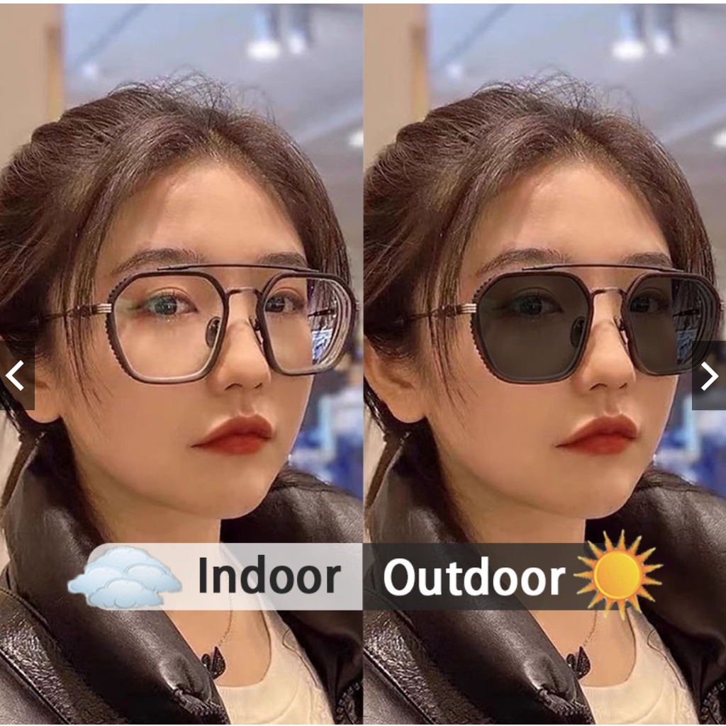 Kacamata Komputer Transisi Photocromic Anti Radiasi Untuk Pria Dan Wanita