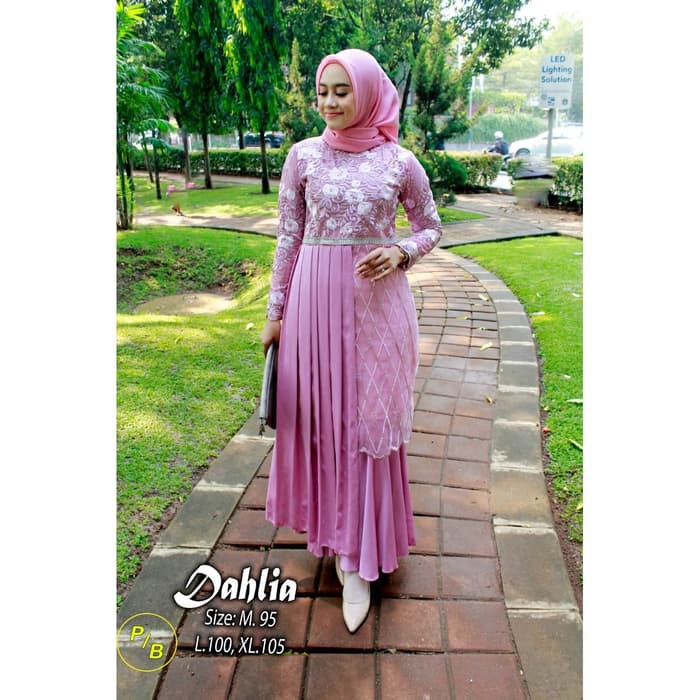 pakaian wanita dress dahlia new