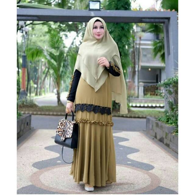GAMIS MARYAM SYARI CASUAL PESTA PREMIUM 