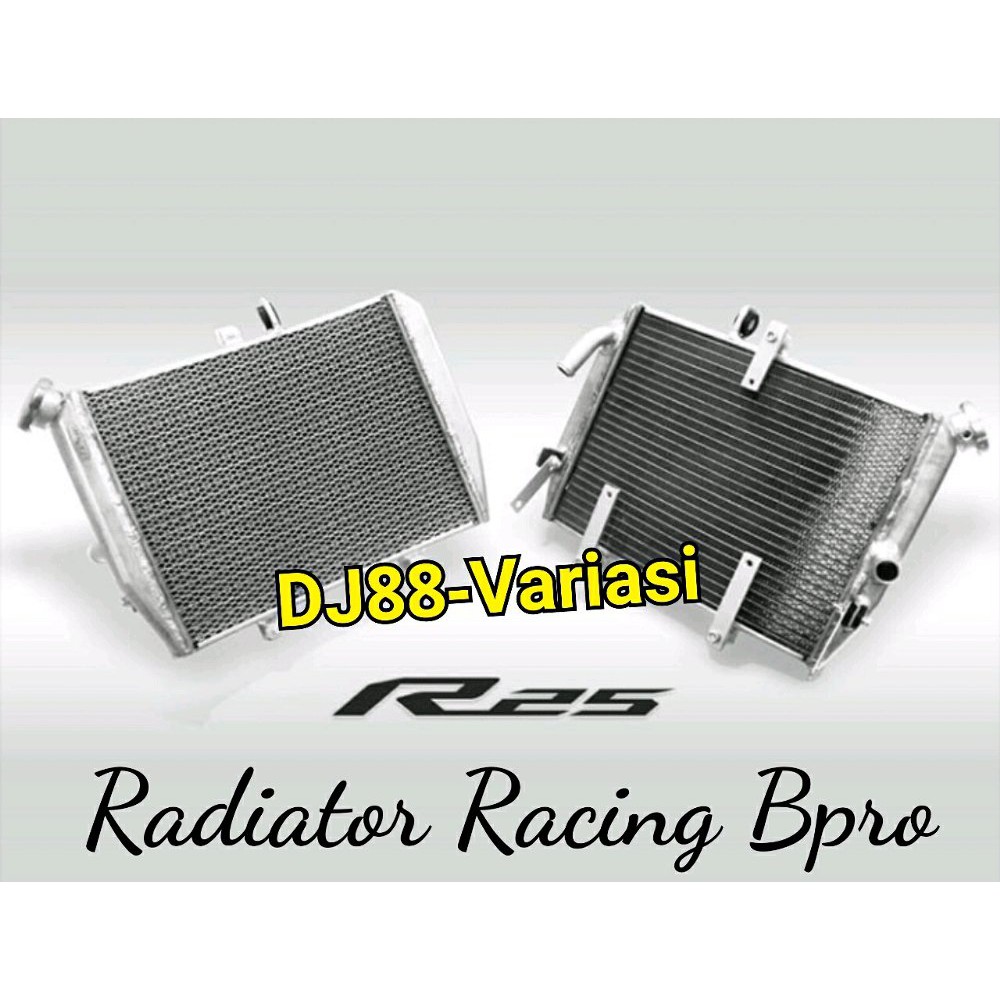 Radiator Bpro yamaha R25 radiator racing bpro r25
