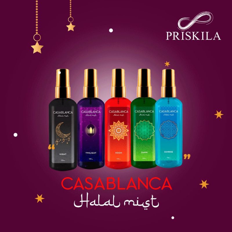 Casablanca Halal Mist 100ml / Casablanca Body mist