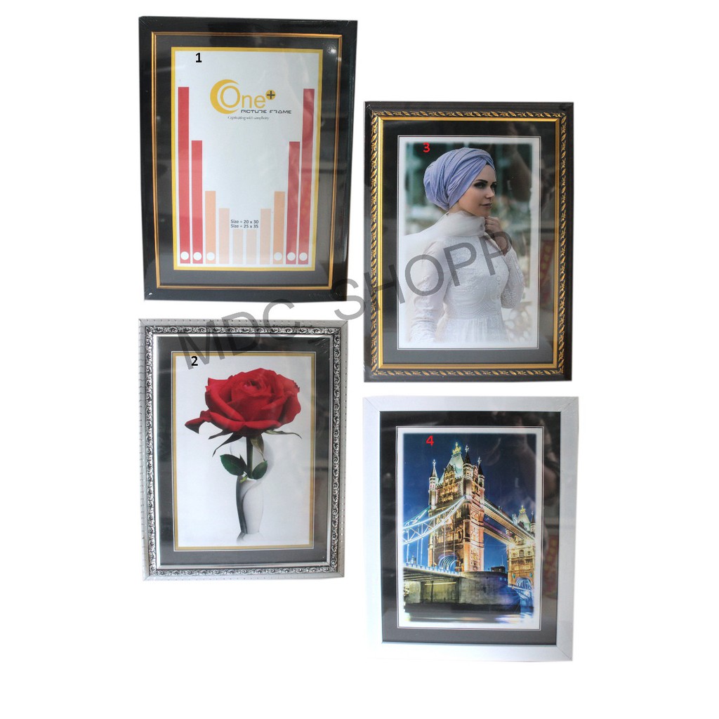 Pigura Foto 10R bahan kayu