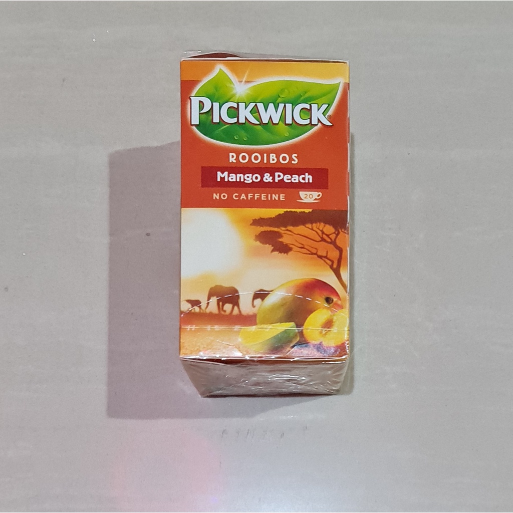 

Teh Pickwick Rooibos Mango & Peach No Caffeine 20 x 2 Gram