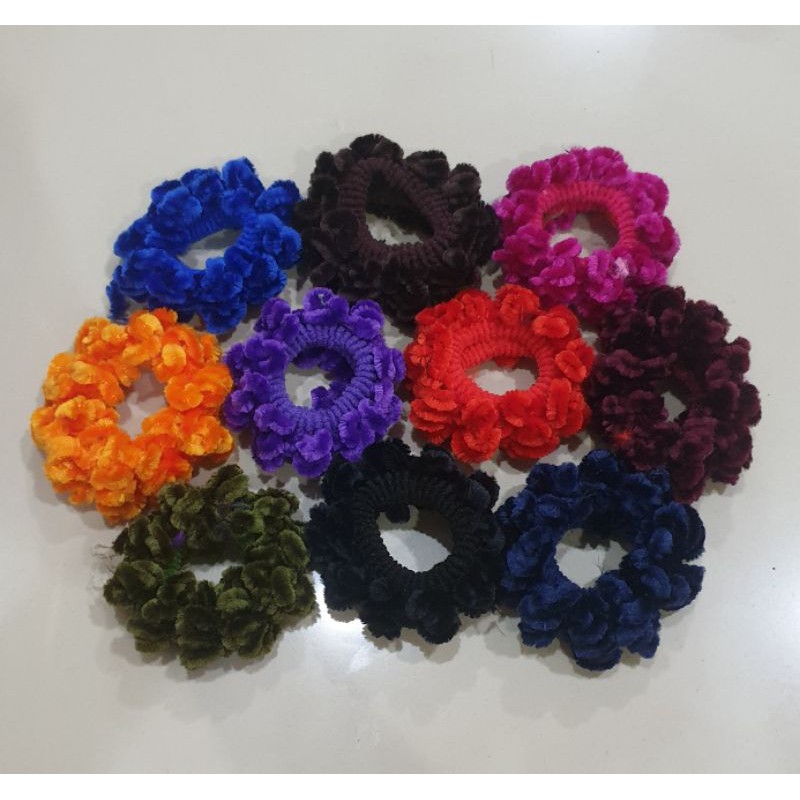 SCRUNCHIE UBUR UBUR IMPORT PREMIUM CEPOL HIJAB