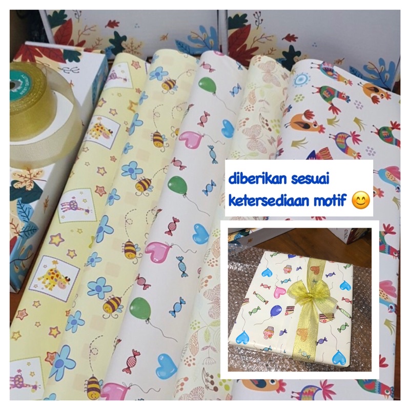 

Kertas Kado dan Pita