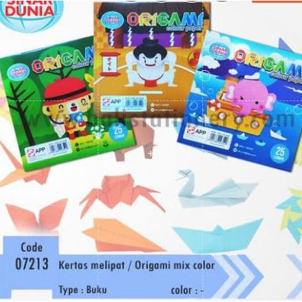 

Best Seller] Kertas Melipat / Origami Mix Color Sinar Dunia - Kecil
