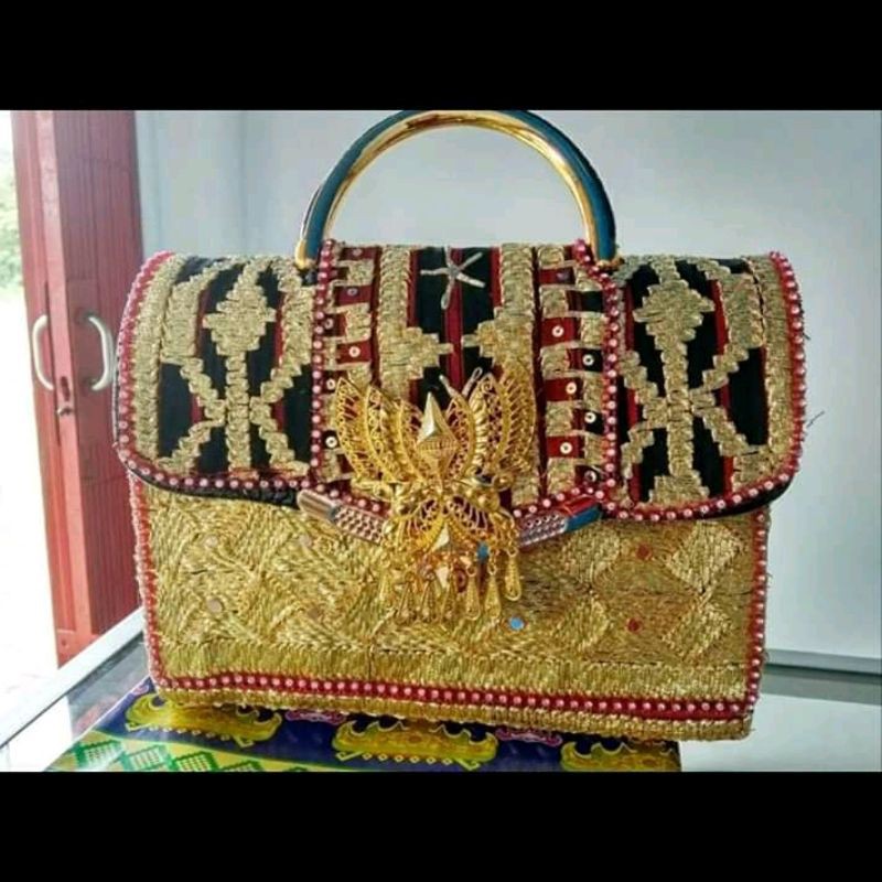 Tas jinjing TAPIS LAMPUNG ASLI