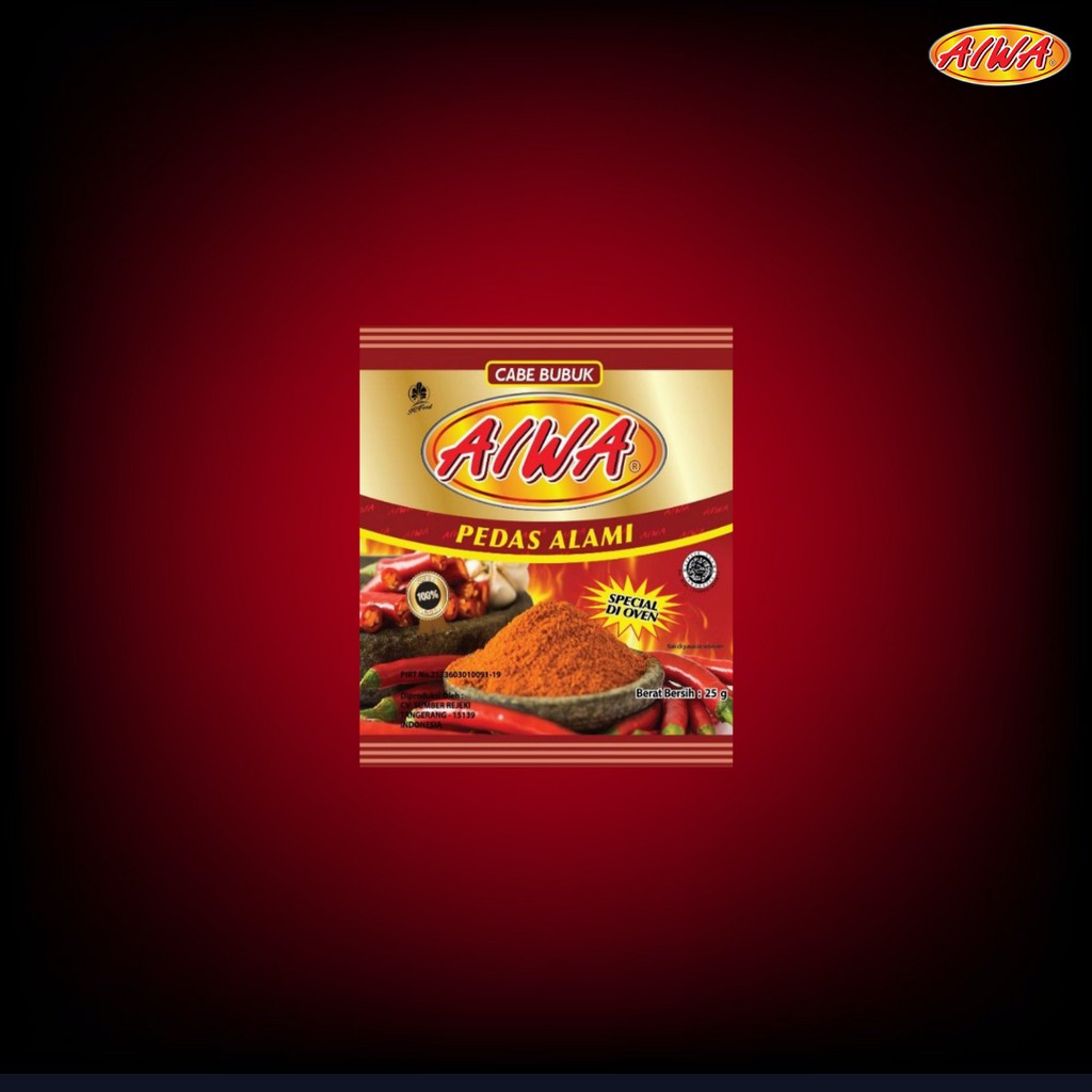 

AIWA CABE BUBUK 25GR (SACHET)