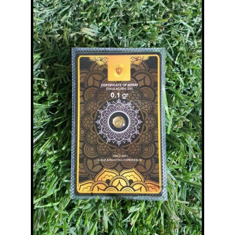 Mini Gold 0,1gr Black Series