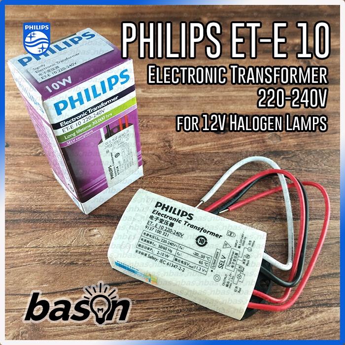 Jual PHILIPS ET-E 10 - Ballast Elektronik Halogen LED 12V Dimmable ...