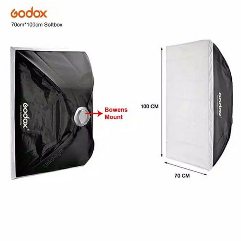 Rectangle softbox bowen 70x100cm GODOX