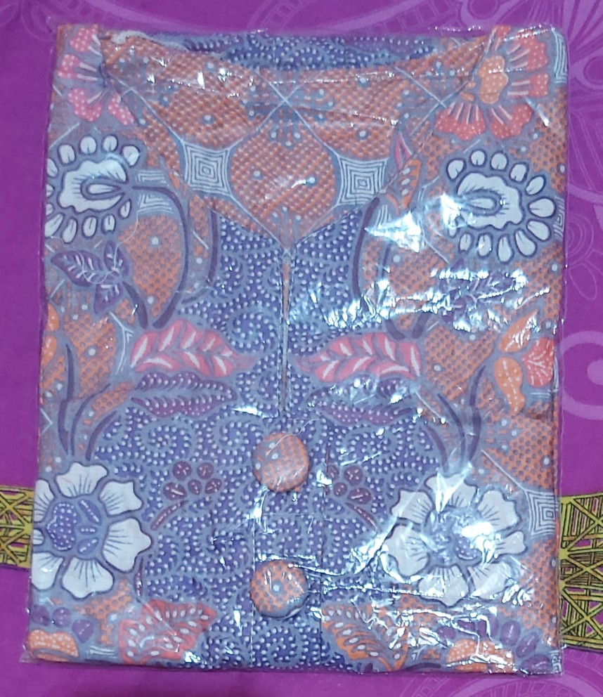 Batik Tunik Solo Terbaru Pekalongan Original Zipper M L Xl Xxl Xxxl Td 055