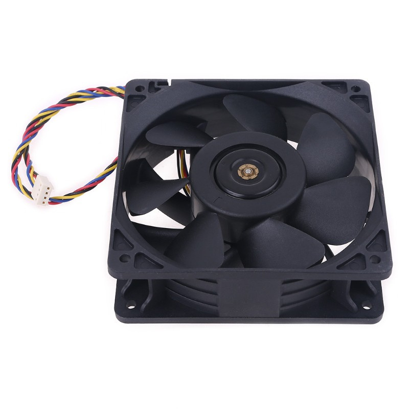 VIVI   For QFR1212GHE QFR1212GHE-PWM 4Pin 12V 2.7A 12038 Server cooling fan 120*120*38mm for Bitcoin Miner