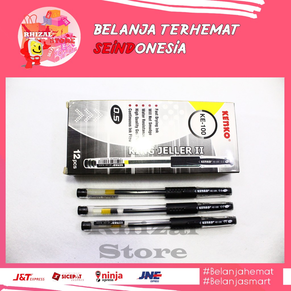 

Pulpen Kenko King Jeller KE - 100