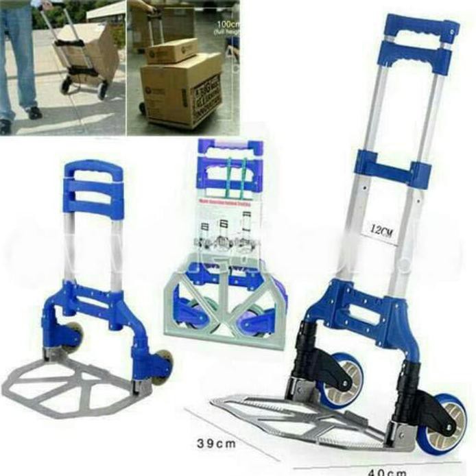 Troli Barang Bisa Di Lipat / Trolly Serbaguna + Lipat Besi