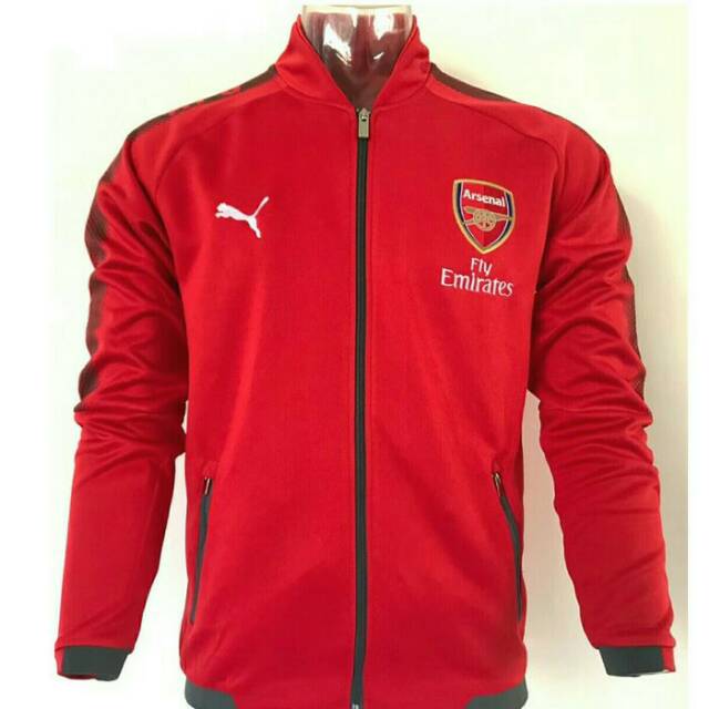 Jersey jeket Arsenal 2018_2019 GO