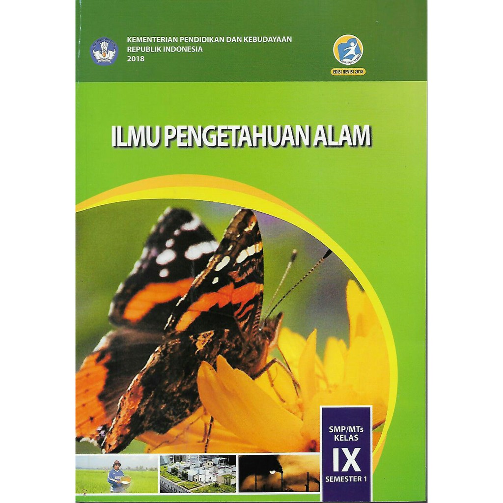 Buku Ipa Kelas Ix Smp Mts Semester 1 Kurikulum 2013 Revisi 2018 Shopee Indonesia