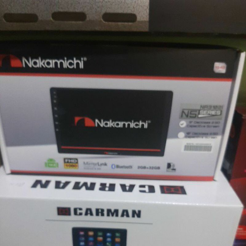 Nakamichi n5 ram 2/32 prosesor terkencang Android 9 inch nakamichi