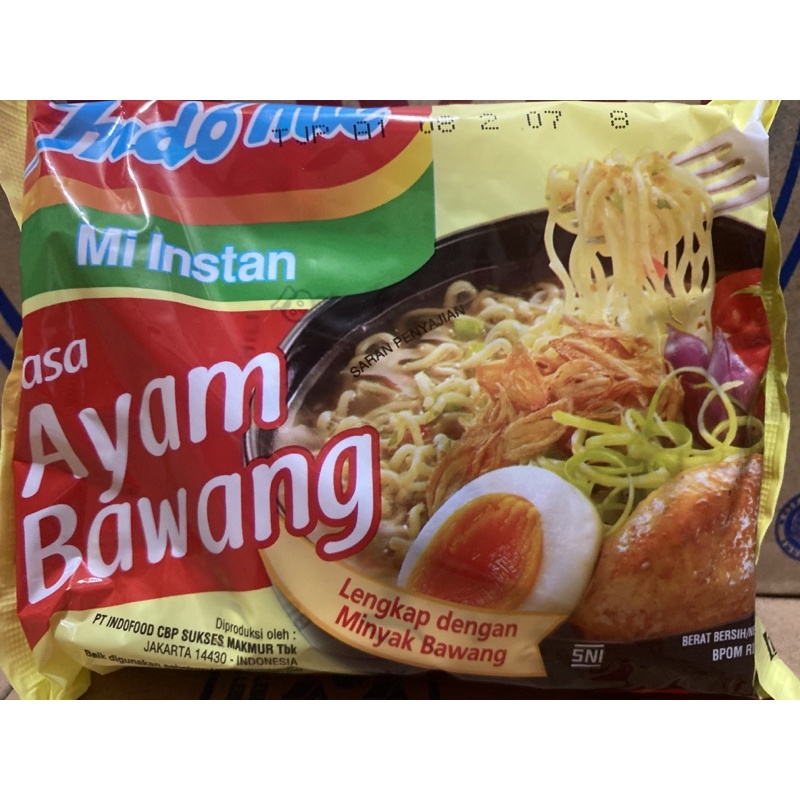 

Indomie ayam bawang 10 pcs