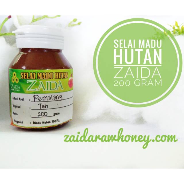 Selai Madu Hutan Zaida 200 gram