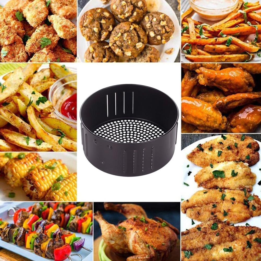 NICKOLAS1 Air fryer Basket Pengganti Anti Lengket Air fryer Aksesoris Dapur Panggang Cuci Piring Aman Peralatan Dapur