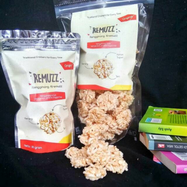 Rengginang Remuz Kremuzz Lorjuk Madura Enak Praktis Family Pack 230 gram