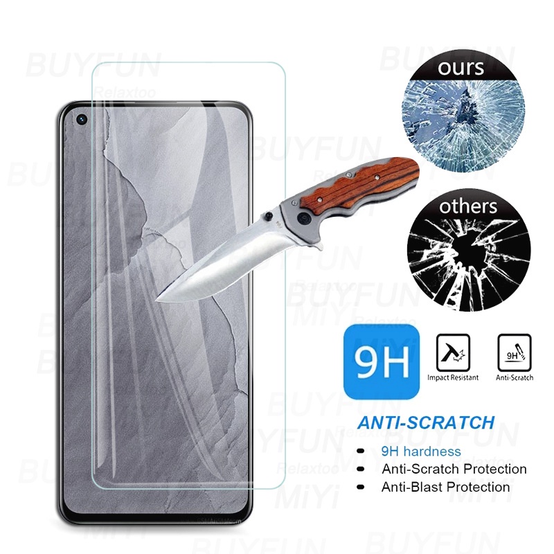 Pelindung Layar Tempered Glass Realme GT Master Paket 2 in 1