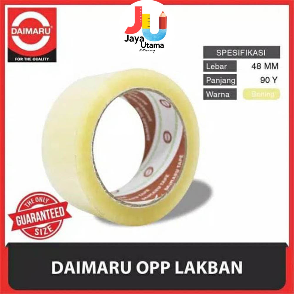 

Lakban OPP Daimaru Bening 48Mm (2")