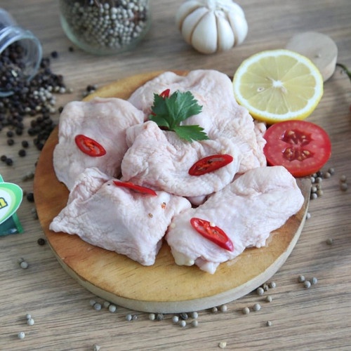 BERKAH Chicken Organik Kulit  Ayam 1 Kg Halal