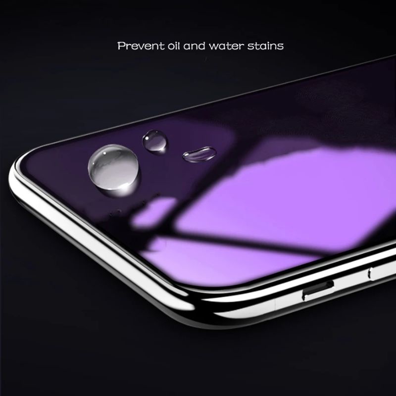 Tempered Glass Anti Blue Light iPhone X XS Max - Tg Anti gores Radiasi Apple X XS Max Full Screen