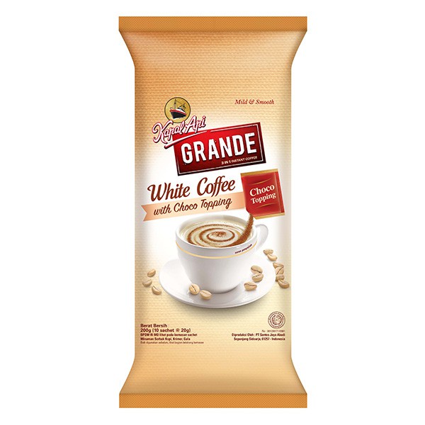 

Kapal Api Grande White Coffee 10X20G