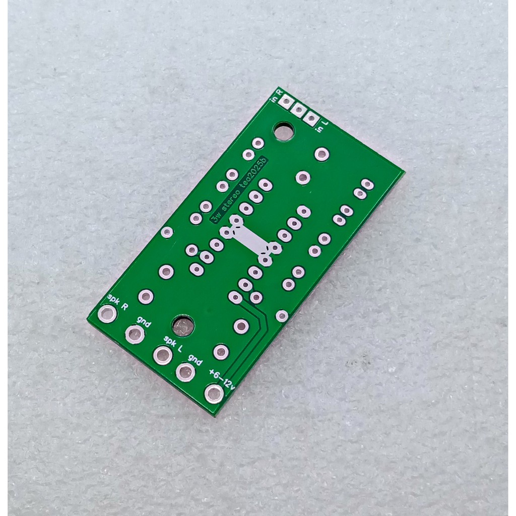 PCB TEA2025b Stereo 3 watt Power Amplifier