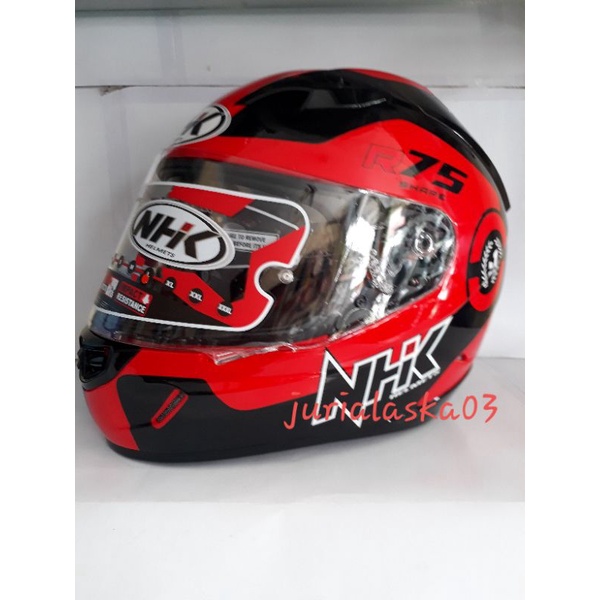 HELM NHK GP1000 #R75 | FULL FACE |DOUBLE VISOR
