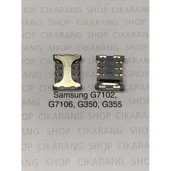 KONEKTOR SIM I8160 G350E G350 G355 G7102 G7106 G530 G360 G361